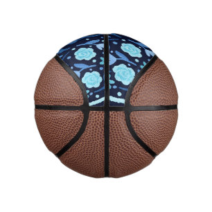 MINI BALLON DE BASKET FLEURS BLUEY