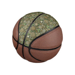 Mini Ballon De Basket Floraison Celtique