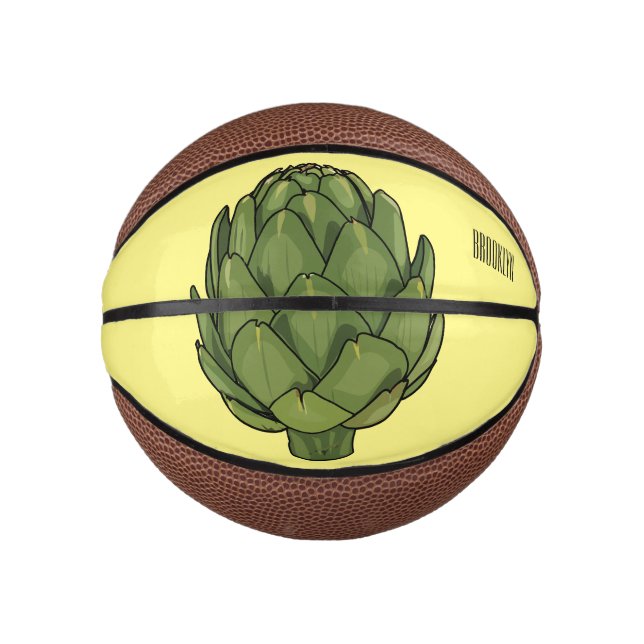 Mini Ballon De Basket Illustration d'artiste (Devant)
