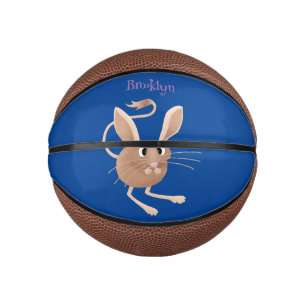 Mini Ballon De Basket Illustration de jerboa aux longues oreilles