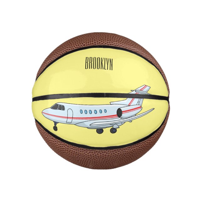 Mini Ballon De Basket Illustration de jet privé (Devant)