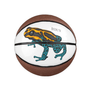 Mini Ballon De Basket Illustration de la grenouille à fléchettes de pois