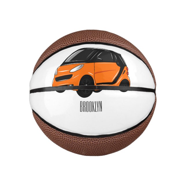 Mini Ballon De Basket Illustration de micro-voiture (Devant)