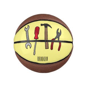 Mini Ballon De Basket Illustration des outils de menuiserie