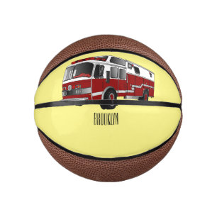 Mini Ballon De Basket Illustration du moteur à incendie