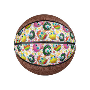 Mini Ballon De Basket Jolis œufs de Pâques de dessin animé drôles