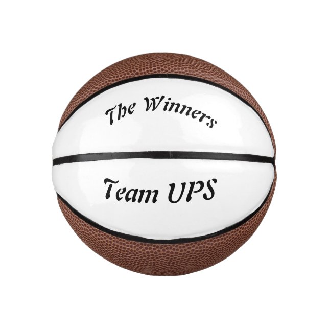 Mini Ballon De Basket Les gagnants - Basketball (Devant)