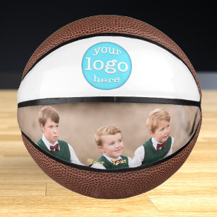 Mini Ballon De Basket Logo d'entreprise personnalisé Photo d'équipe d'