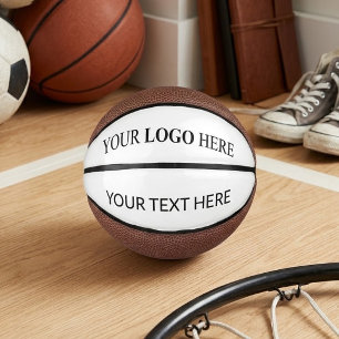 Mini Ballon De Basket Logo promotionnel personnalisé - Pas de commande m