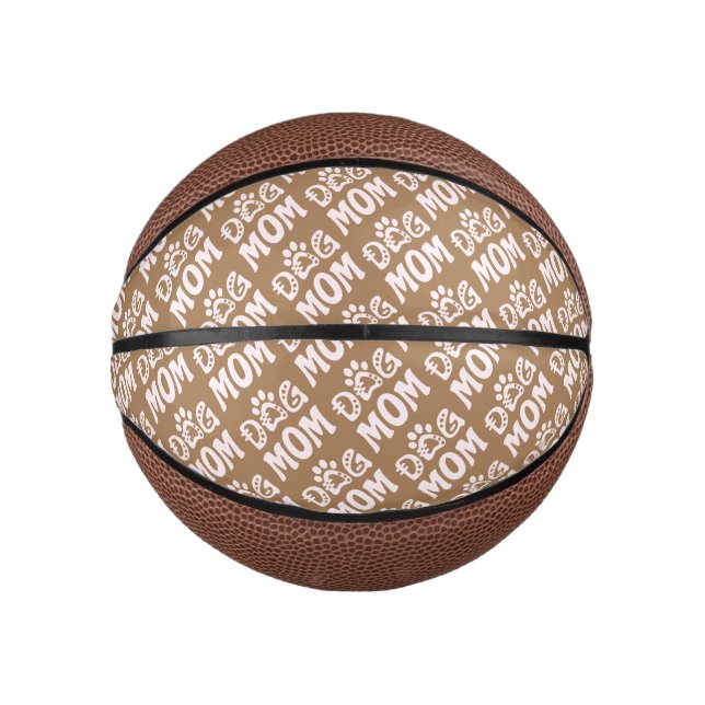 Mini Ballon De Basket Maman Chien (Devant)