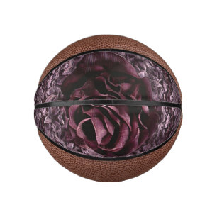 Mini Ballon De Basket Mandala de rose
