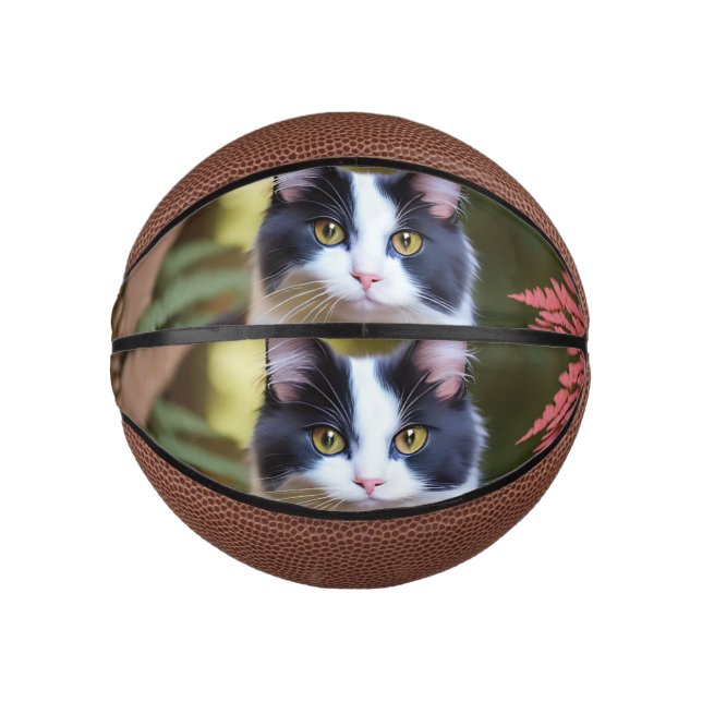 Mini Ballon De Basket Milly Le Chat Ragdoll, Mini Basket (Devant)