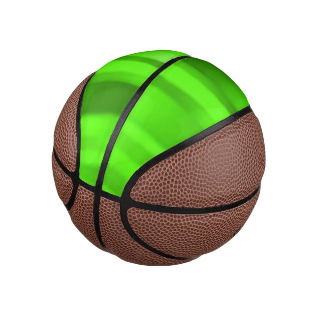 Mini Ballon De Basket Mini basket-ball Dark Green Streak (Incliné)