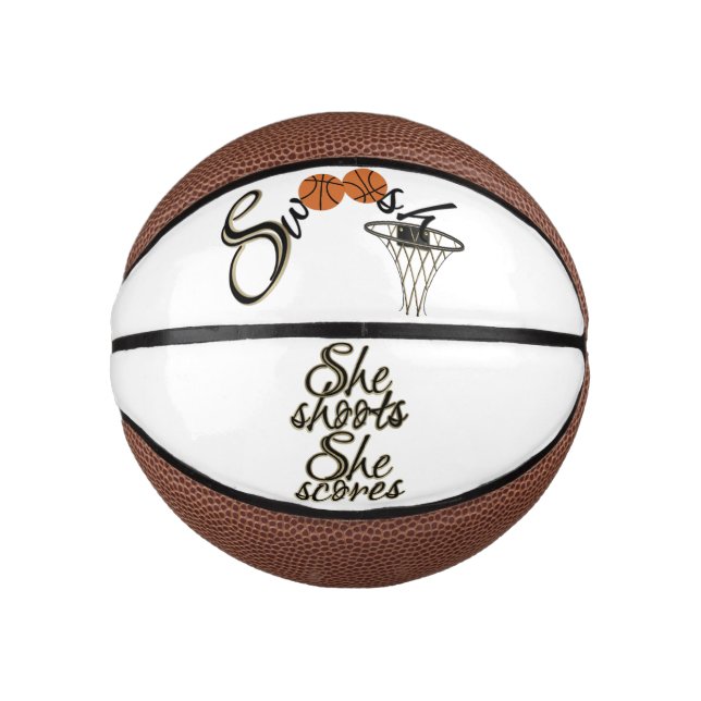 Mini Ballon De Basket Mini-basket personnalisé (Devant)