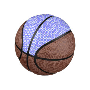 Mini Ballon De Basket Motif Floral Design
