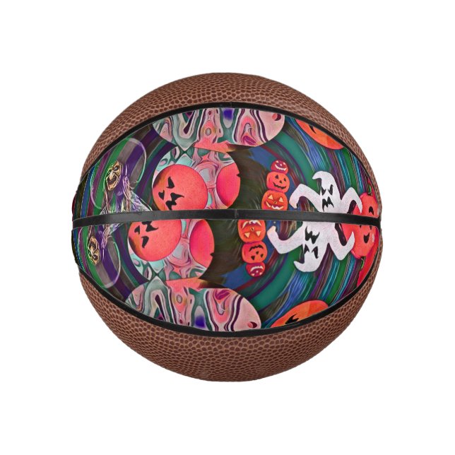 Mini Ballon De Basket My Super Halloween V3 (Devant)