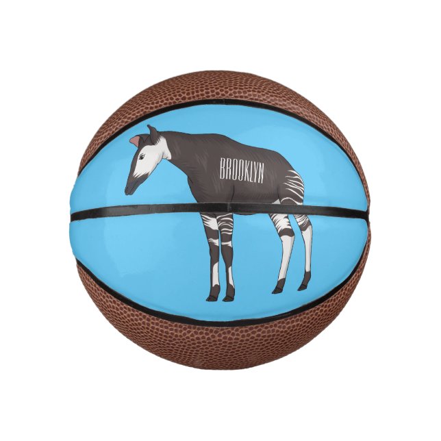 Mini Ballon De Basket Okapi (Devant)