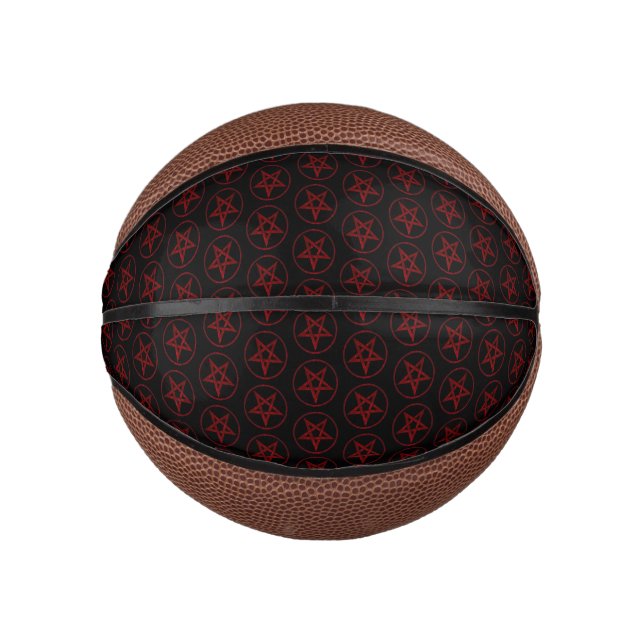 Mini Ballon De Basket Pentagram Red Devil (Devant)