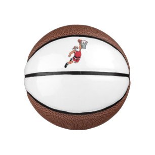 Mini Ballon De Basket Père Noël jouant au basket-ball Amoureux du sport