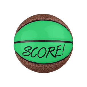 Mini Ballon De Basket Score mini-basket vert