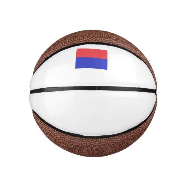 Mini Ballon De Basket Srpska Republika Flag Emblem (Devant)