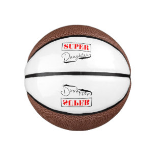 Mini Ballon De Basket Super Daughter