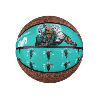 Mini Ballon De Basket Thème Bélier Mini Basketball de fête d'anniversair