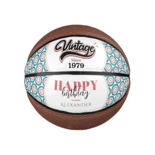 Mini Ballon De Basket Vintage depuis - 1979