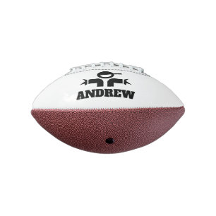 Mini ballon de football personnalisé avec nom pers