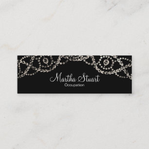 Mini Bijoux de Cartierr - carte de visite mince