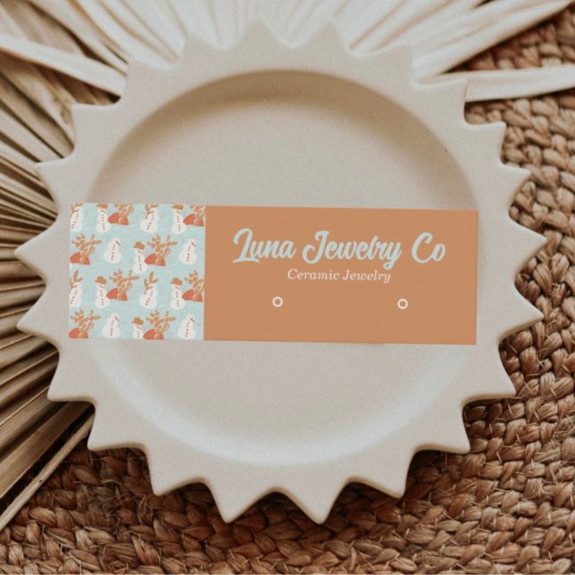 Mini Boho Snowmen Bijoux Carte de visite (Créateur téléchargé)