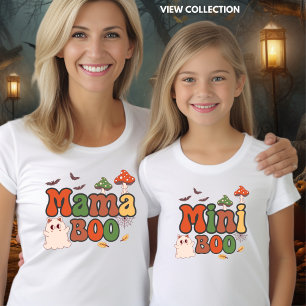 Mini Boo Halloween maman et moi Matching T-shirt