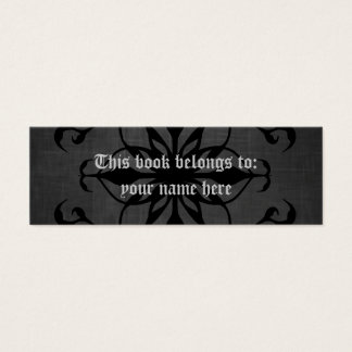 Mini-bookmarkers gothiques ou carte de visite maig