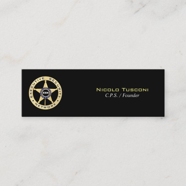 Mini C.P.S. Carte de visite (Devant)