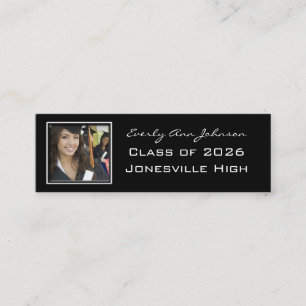 Mini Cadres supérieurs Profil Carte de visite vos photo