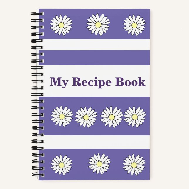 Mini cahier - Mon livre de recettes (Recto)