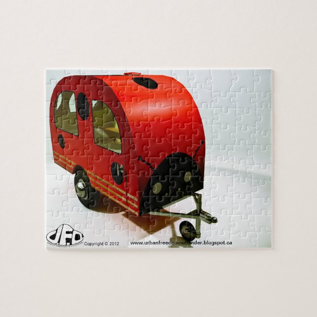 Mini Camper à vélo style Ladybug Puzzle (Horizontal)