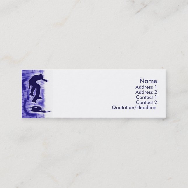 Mini Carte de visite (Devant)