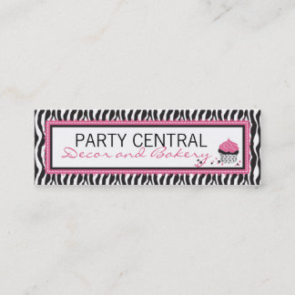 Mini Carte de visite chic de boutique