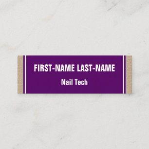 Mini Carte de visite de base et minimaliste de