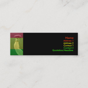 Mini Carte de visite de boîte