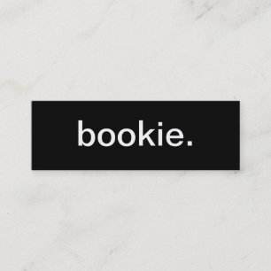 Mini Carte de visite de bookmaker