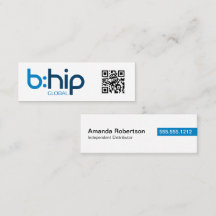 Carte de visite de distributeur b:HIP