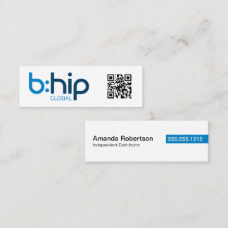 Mini Carte de visite de distributeur b:HIP