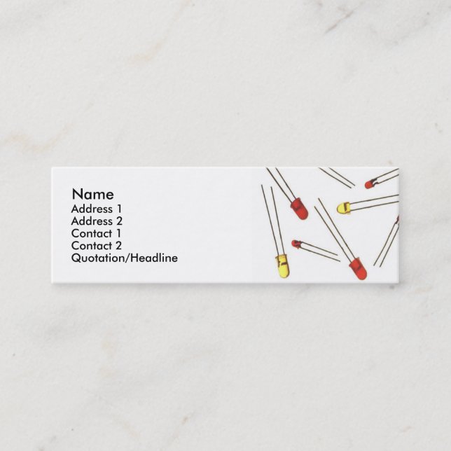 Mini Carte de visite de fusion (Devant)
