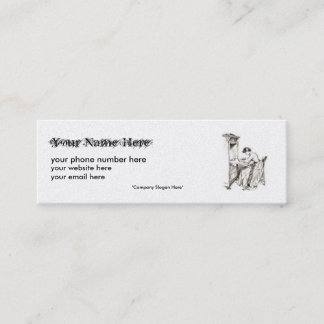 Mini Carte de visite de généalogie,…
