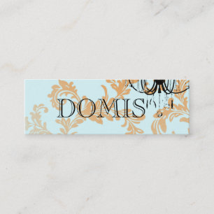Mini Carte de visite de lustre