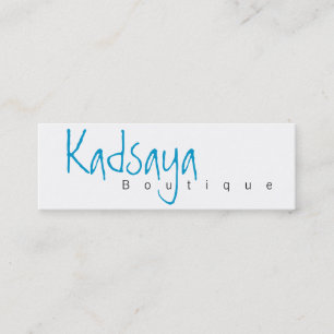 Mini Carte de visite de magasin de Kadsaya 4 de