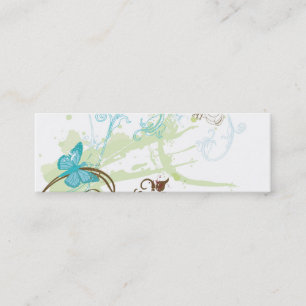Mini Carte de visite de papillon