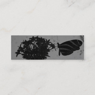 Mini Carte de visite de papillon